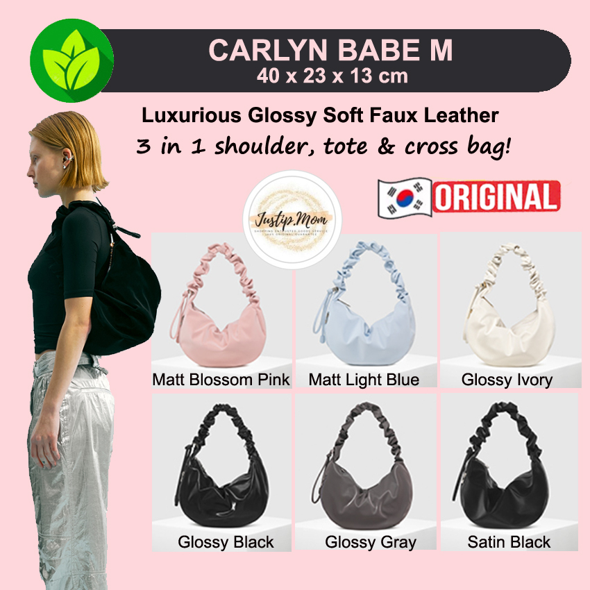 100% ORIGINAL Korea Carlyn Babe M Bag FREE BABE POUCH