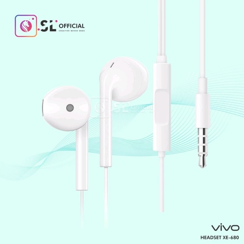 Headset Vivo XE100 Original 100%