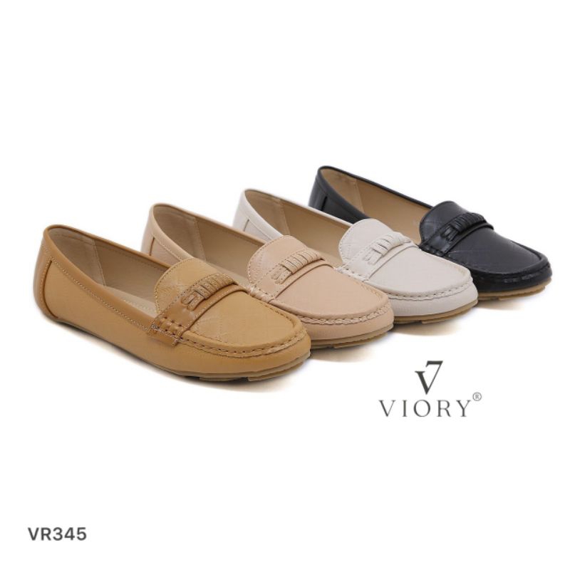 VIORY Sepatu Flat Loafers Shoes #VR345 ORIGINAL