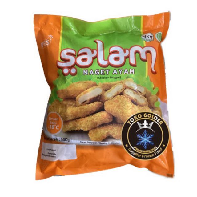 

Salam chicken nugget 1kg / naget ayam