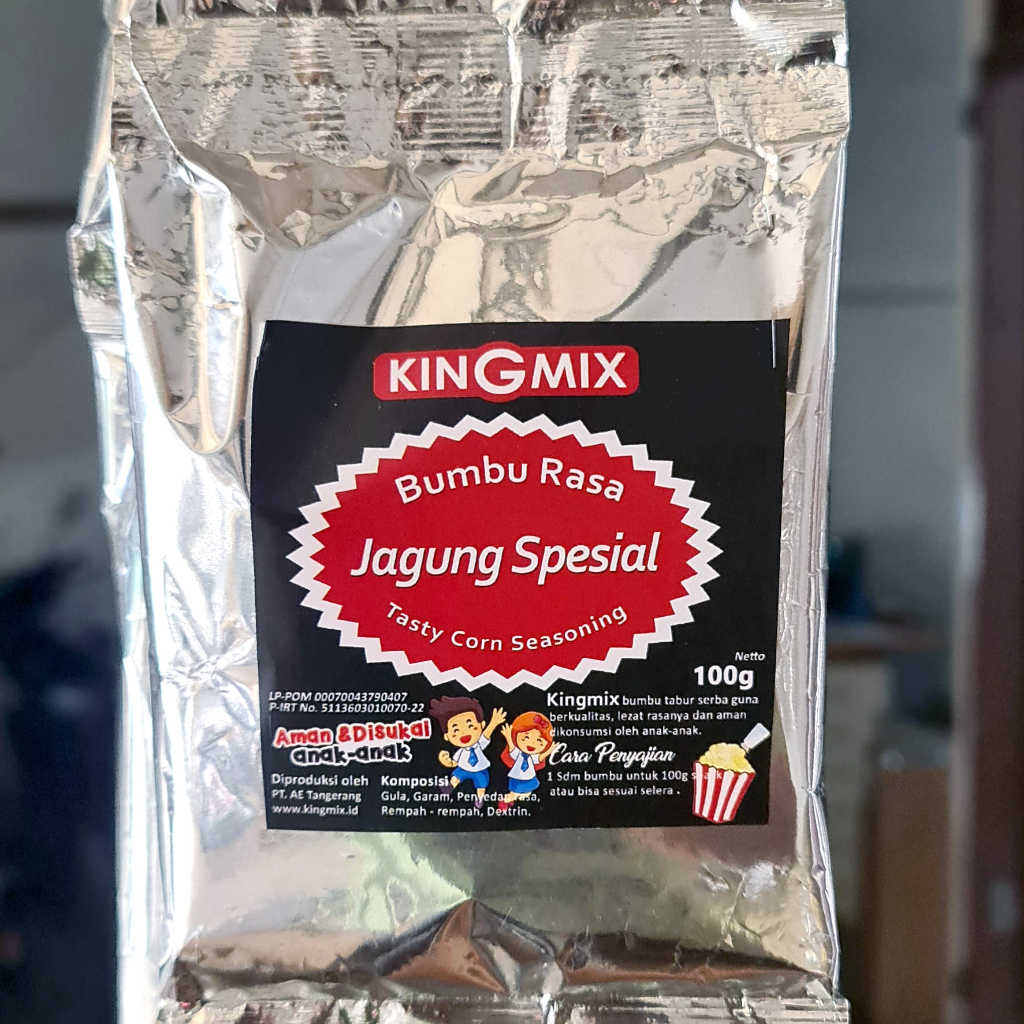

Bumbu Tabur Rasa Jagung Spesial Kingmix Platinum 100 g