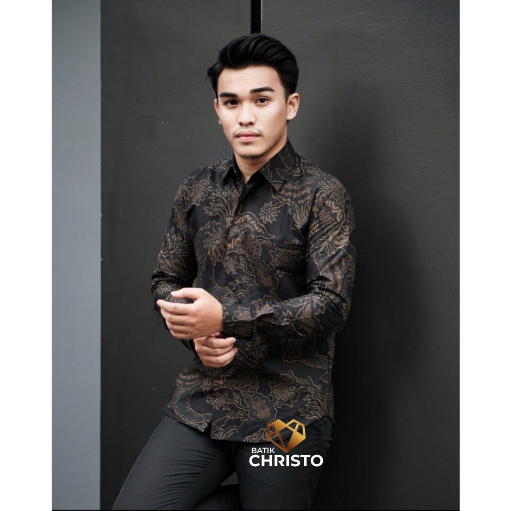 Kemeja Batik Christo Slimfit Premium CHR 1038