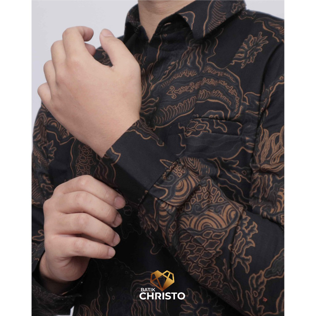 Kemeja Batik Christo Slimfit Premium CHR 1038