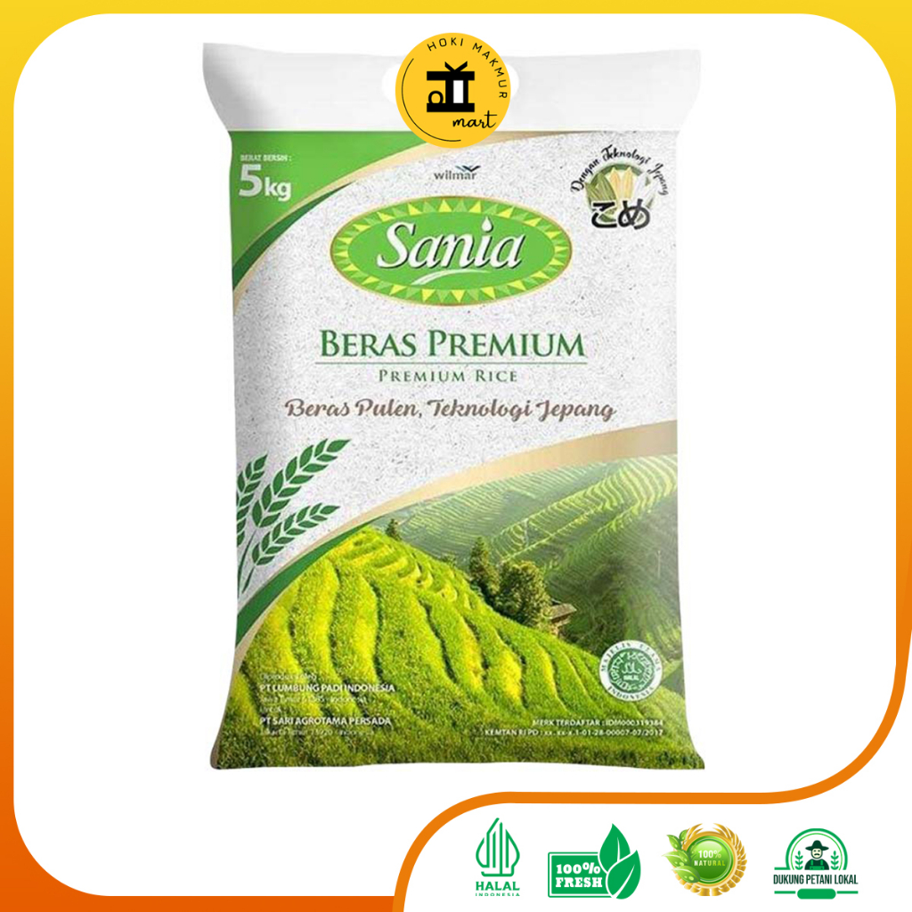 

BERAS PREMIUM SANIA 5 KG | RICE SANIA 5 KG PREMIUM | BERAS | BERAS SANIA | BERAS 5 KG