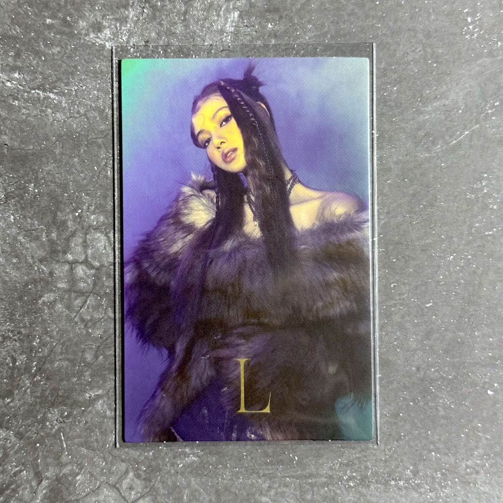 LISA L GOLD RARE PHOTOCARD