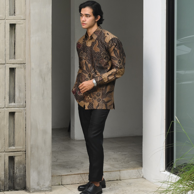 Batik Ayman - RAHARDIAN GOLD | Kemeja Batik Pria Katun Solo Halus