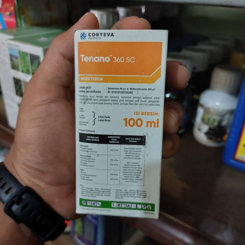 INSEKTISIDA TENANO 360 SC 100 ML PENGENDALI ULAT GRAYAK