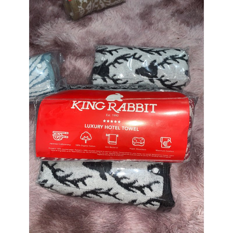 HANDUK HOTEL KING RABBIT SALE