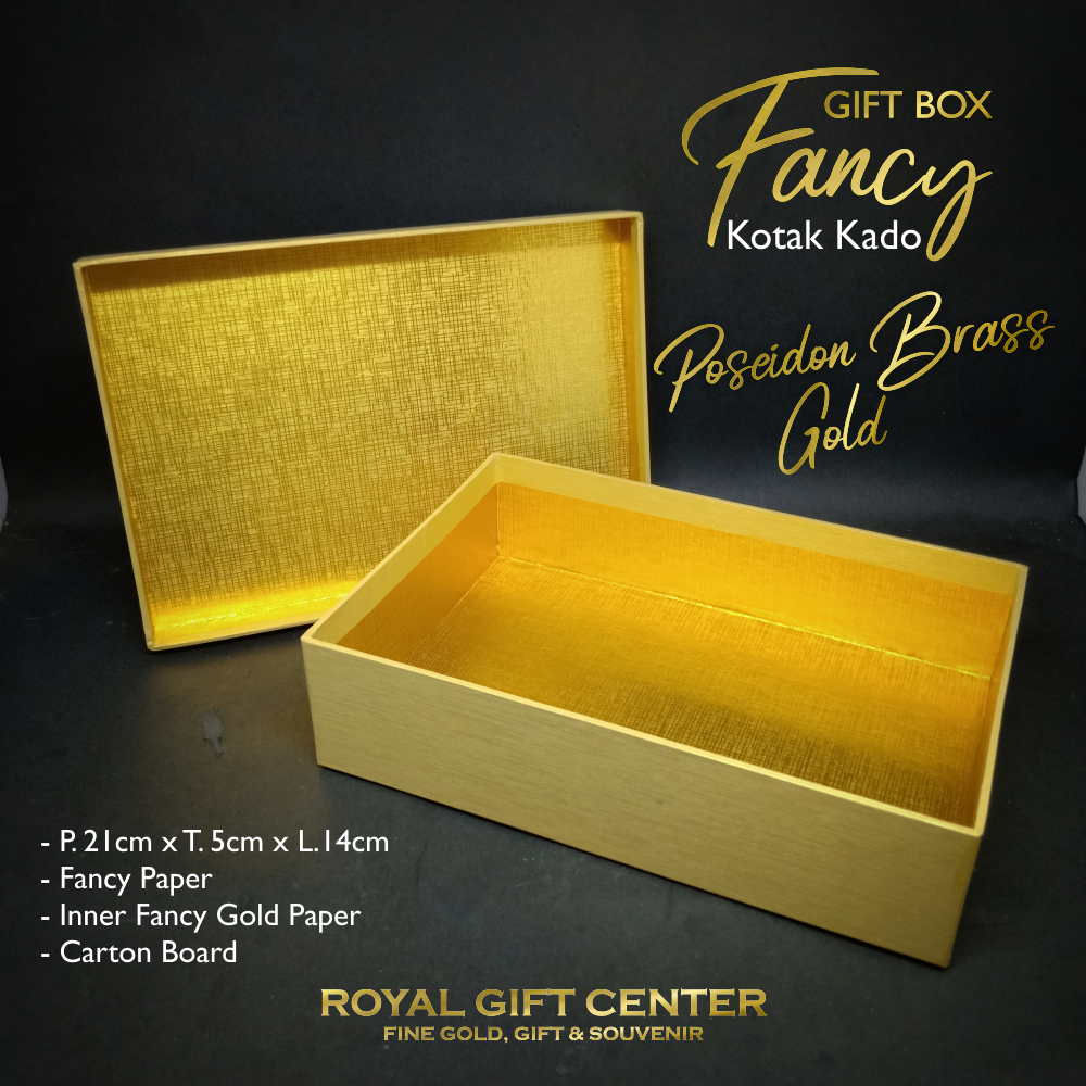 

Kotak Kado Gift Box Fancy Paper Posiedon