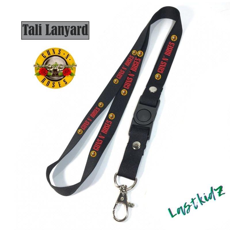 

Lanyard GUNS N ROSES merah tali lanyard MUSIC ROCK gantungan kunci name tag id card kartu nama / lanyard podss vapee GUNS N ROSES gantungan / bisa cod lanyard best seller lanyard hitam lanyard murah Band music rock