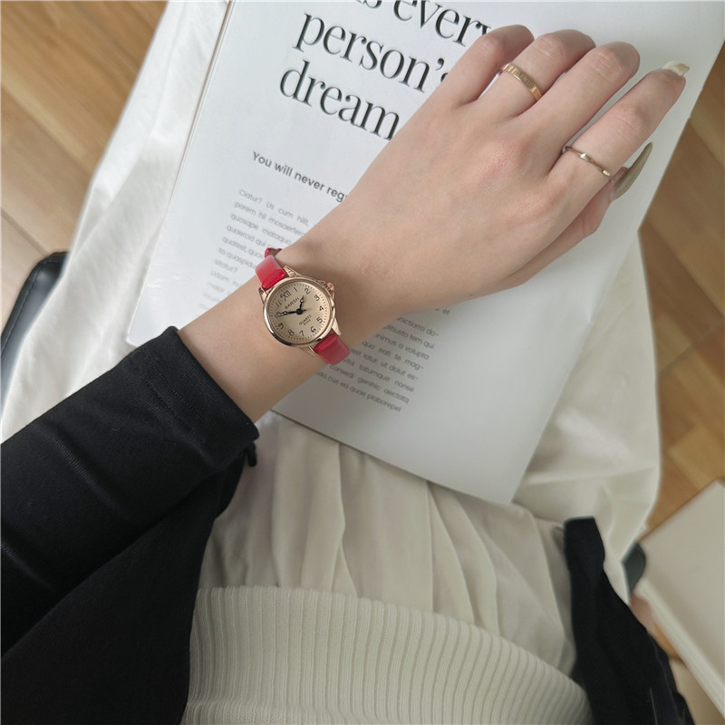 KOOLEY Jam Tangan Wanita BARSH Analog Vintage Ulzzang Korea KY-CA022