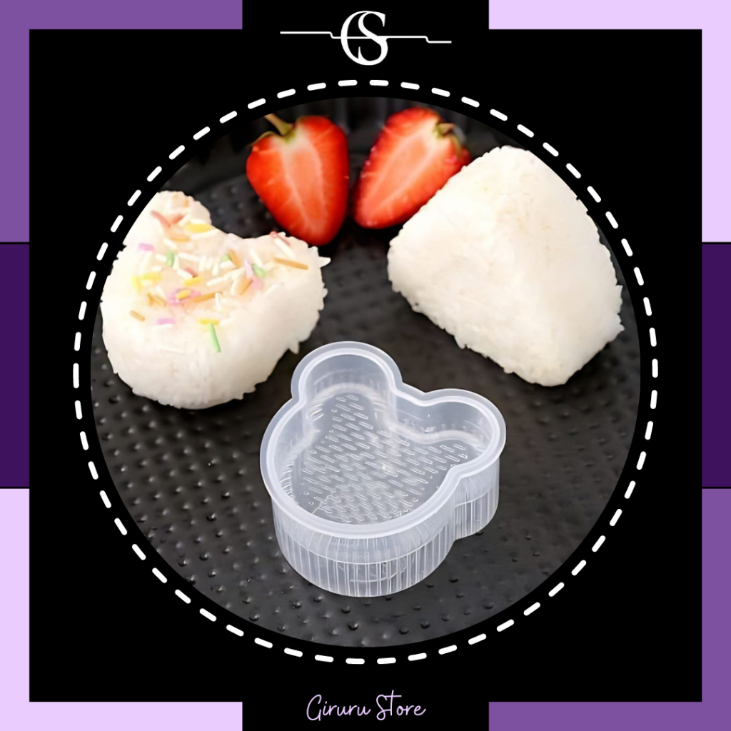 Cetakan Nasi Sushi / Rice Ball Shaker Sushi Rice / Cetakan Bento