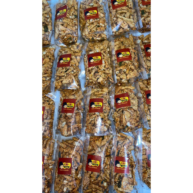 

basreng pedas daun jeruk ukuran plastik pouch