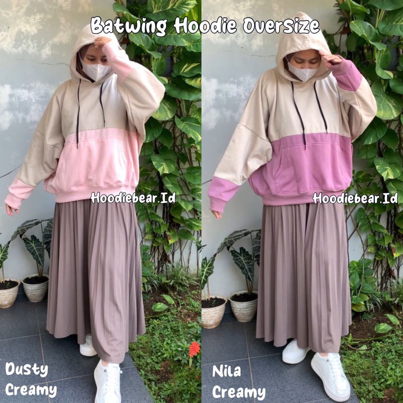 BATWING HOODIE OVERSlZE