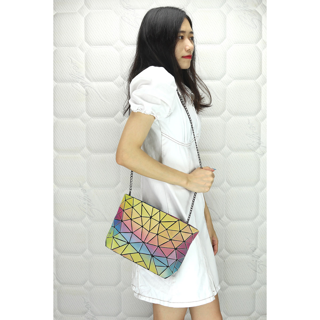 Tas Luminous Tas Tangan Selempang Mewah Clutch 10196