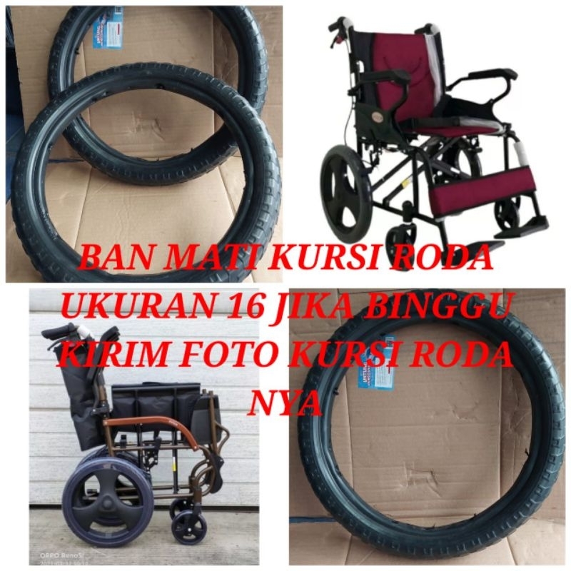 BAN KURSI RODA UKURAN 16