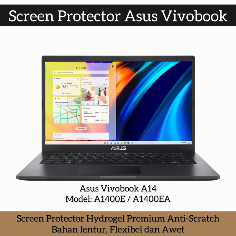 Screen protector Asus Vivobook A14 A1400E A1400EA Anti gores hydrogel Laptop vivobook