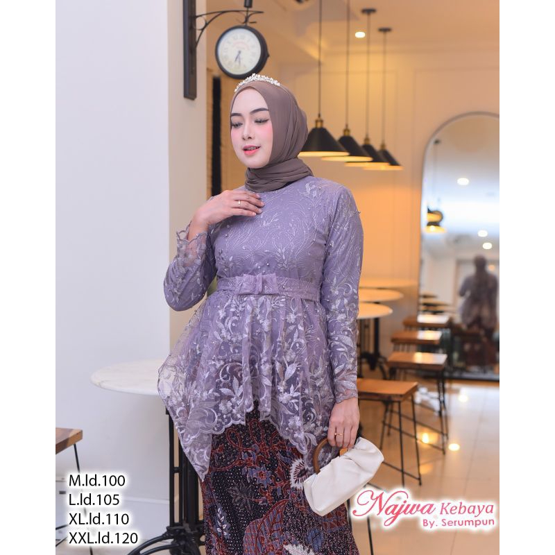 TUNIK/BLOUSE GOMES UKURAN M,L,XL,XXL LINGGAR DADA SAMPAI 120CM//SERAGAMAN KELUARGA//BAJU PESTA LAMARAN//BAJU KONDANGAN//BAJU LEBARAN//KEBAYA MODERN//KEBAYA ORIGINAL//TUNIK TERBARU//BLOUSE KEKINIAN//TUNIK PADANG//TUNIK MELAYU//BY SERUMPUN