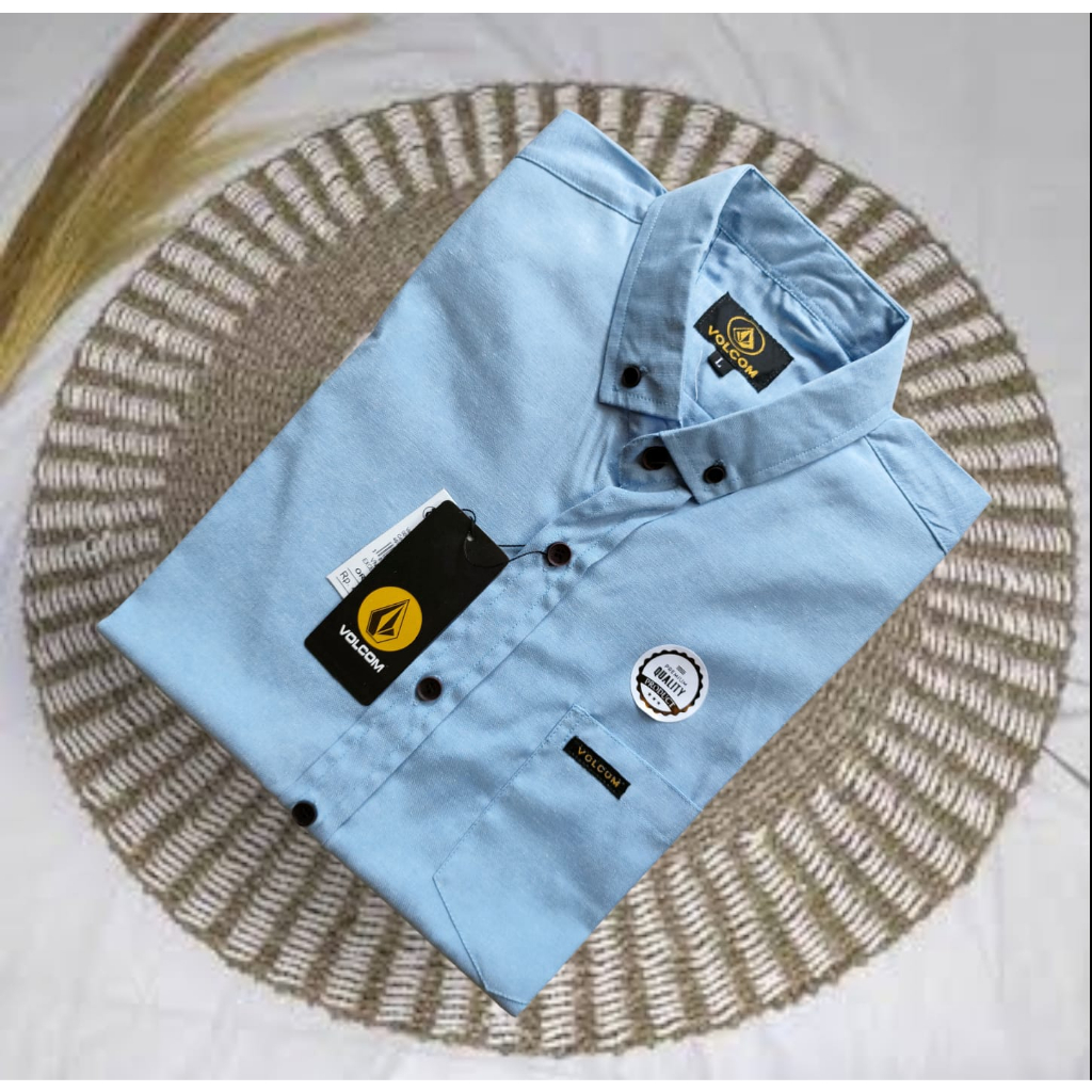 KEMEJA POLOS PENDEK KEMEJA PRIA KEMEJA ATASAN PRIA POLOS LENGAN PENDEK KEMEJA POLOS LENGAN PENDEK PO