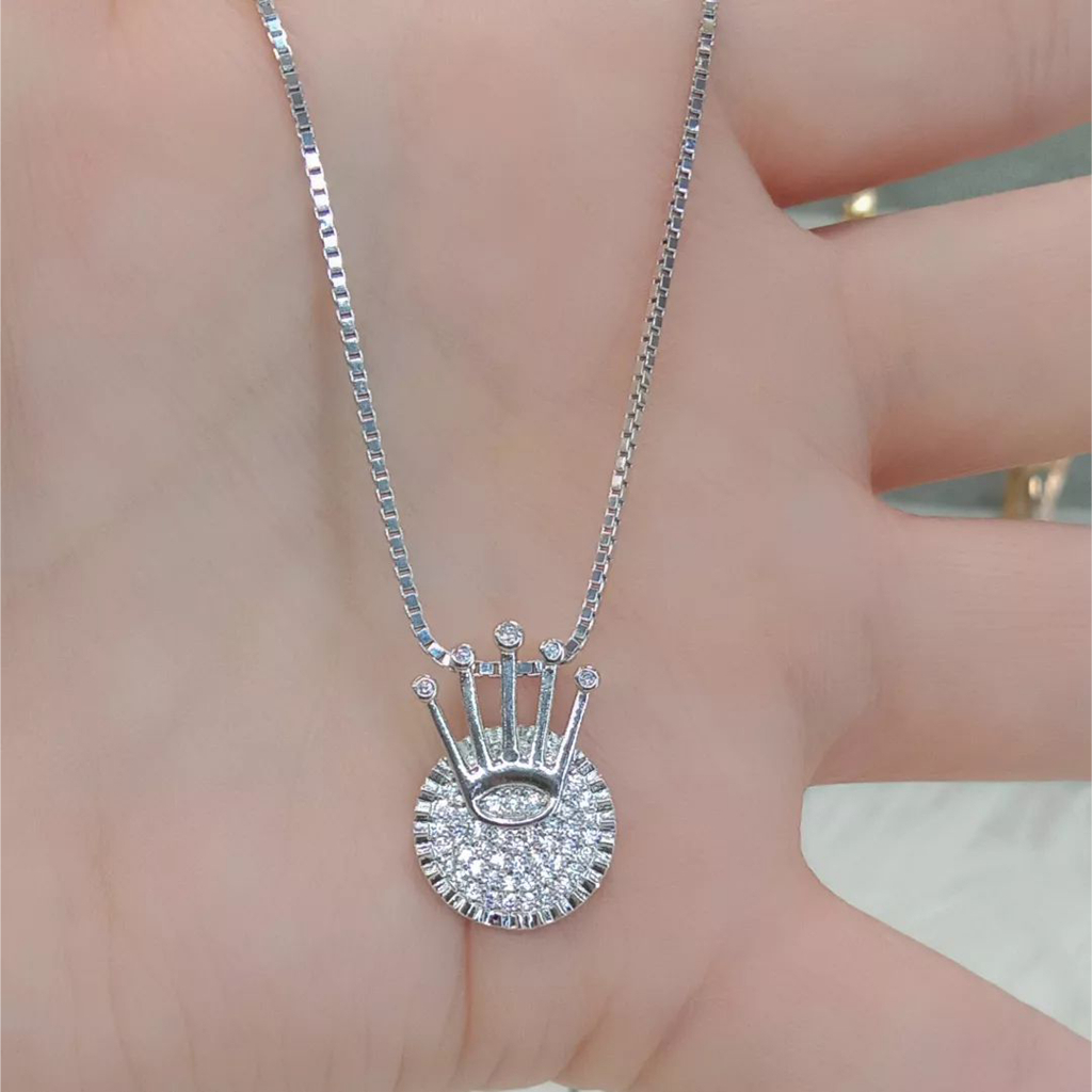 La Vienne - Aksesoris Perhiasan Kalung Titanium Wanita Anti Karat - Adila II