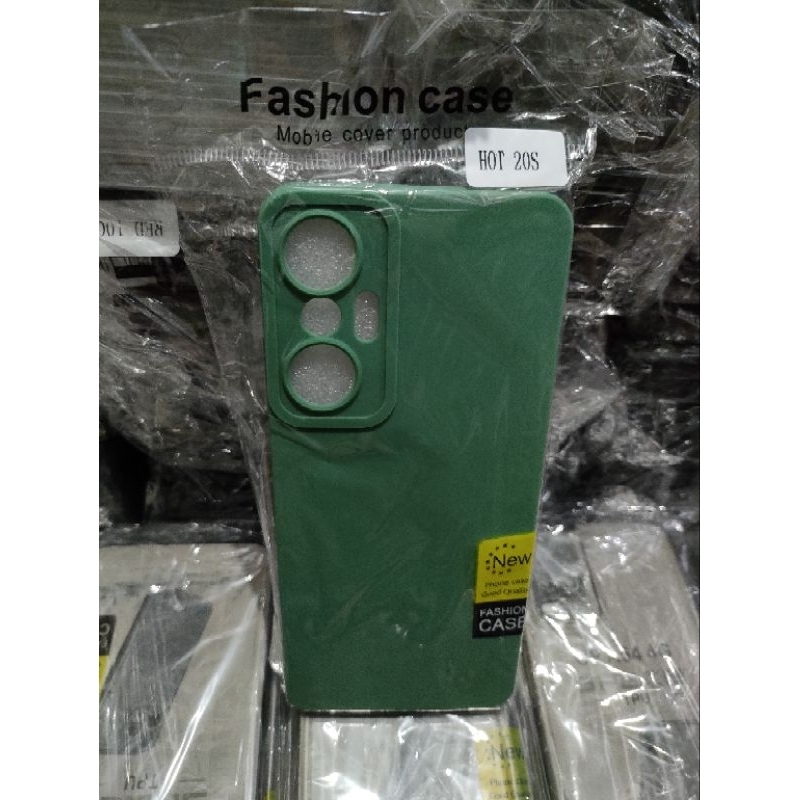 Softcase Infinix Hot 20S Silikon Casing Case Macaron Pelindung Pro Camera