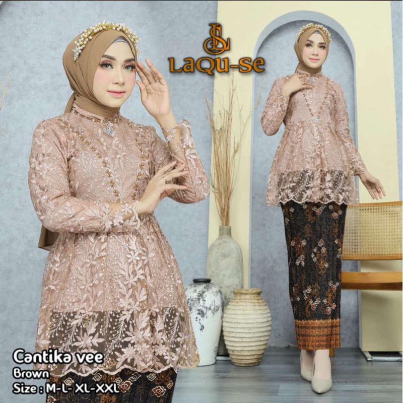 Set Kebaya Payet Kebaya Cantika Stelan Kebaya Modern Kebaya Payet Tangan Stelan Kebaya Pesta New Collection By Laquse Kebayaa