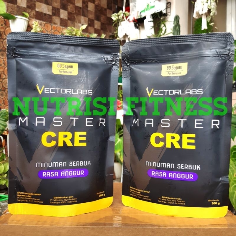 PROMO!! 2 PACK MASTER CRE 600 GRAM PAKET BUNDLING CREATINE MURAH HALAL BPOM