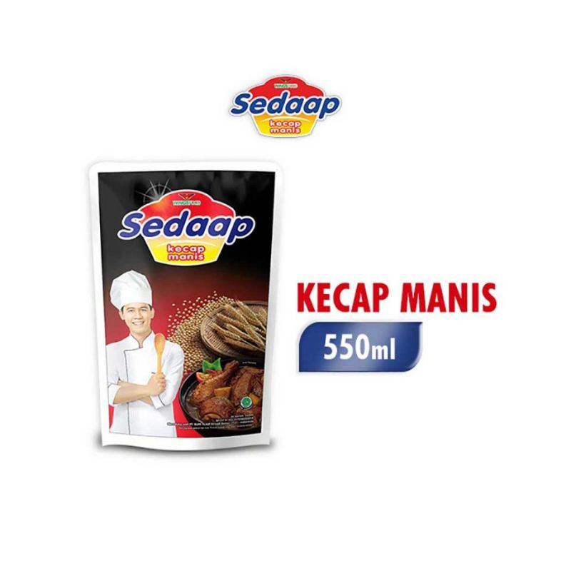 Sedaap Kecap Manis 550 ml