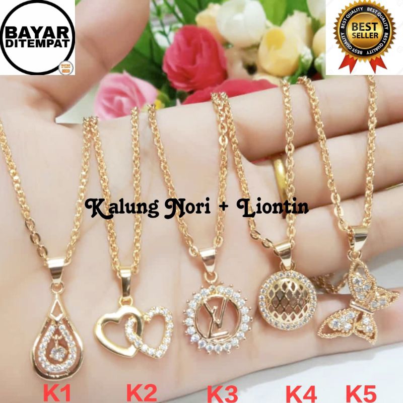 Kalung Nuri Free Liontin Cantik