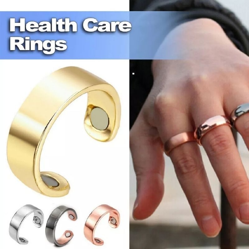 [ ORIGINAL ] Cincin Magnet Terapi Kesehatan Untuk Kontrol Ukur Gula Darah Diabetes Pengontrol Pengukur Glukosa