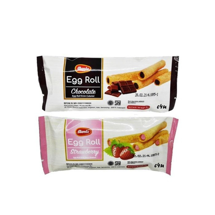 

MONDE EGG ROLL STICK 35GR ALL VARIAN /PCS