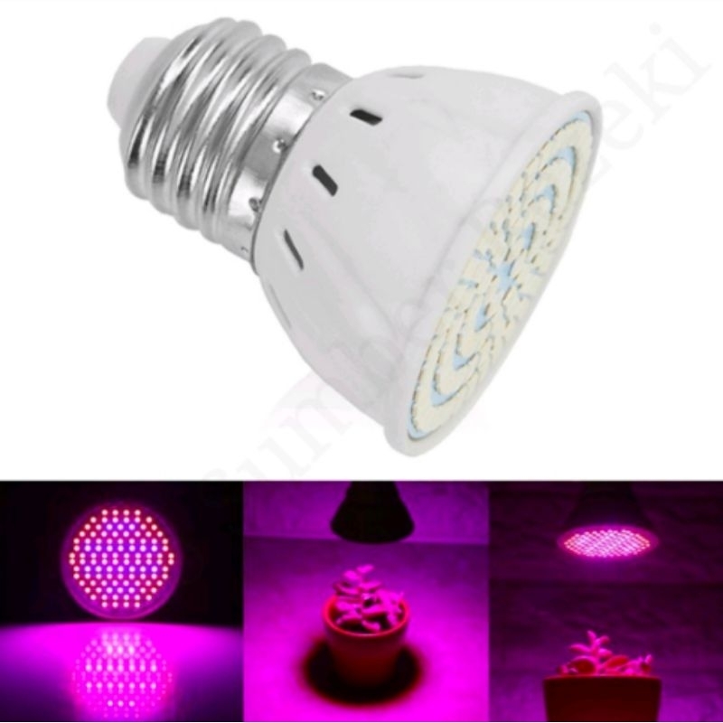 Lampu Tanaman Spektrum Ungu Grow Light Pengganti Matahari Spectrum LED