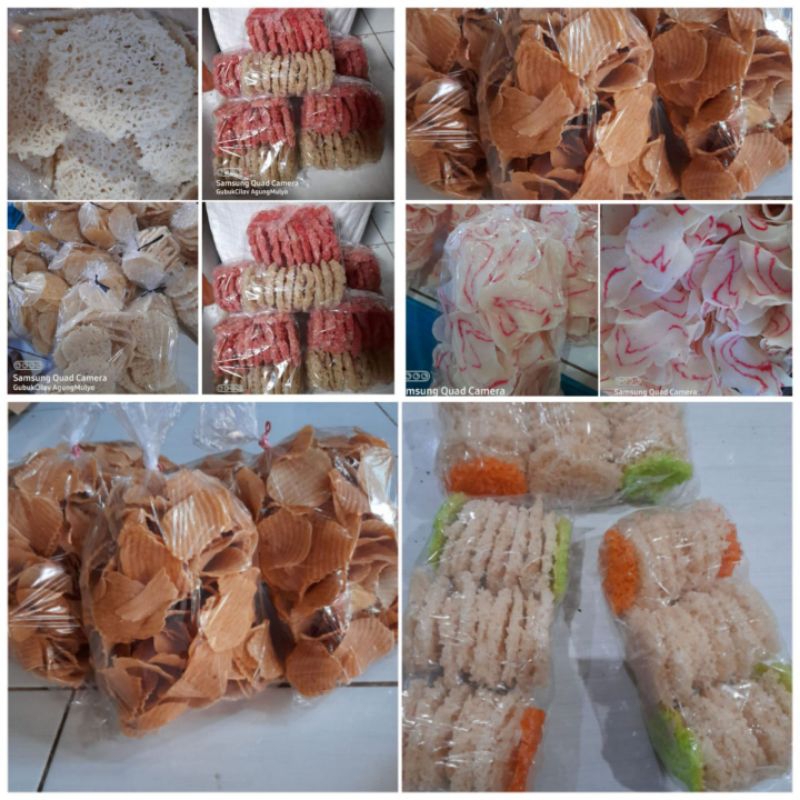 

Patilo Pathilo Rengginan kerupuk singkong makanan khas Gunungkidul