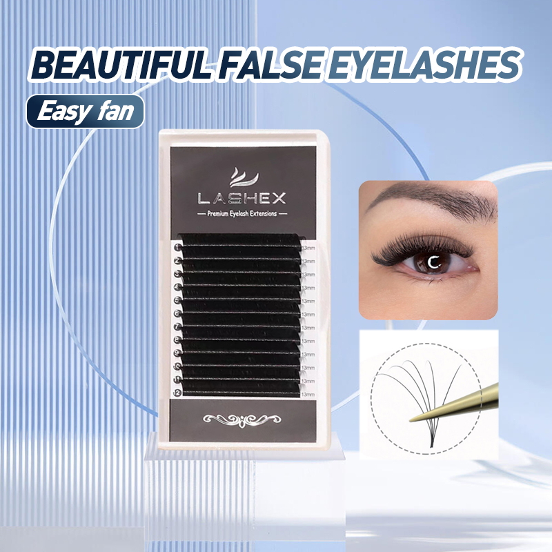 LASHEX BLOSSOM MEGA VOLUME RUSIAN EYELASH EXTANSION ASY FANNING LASH