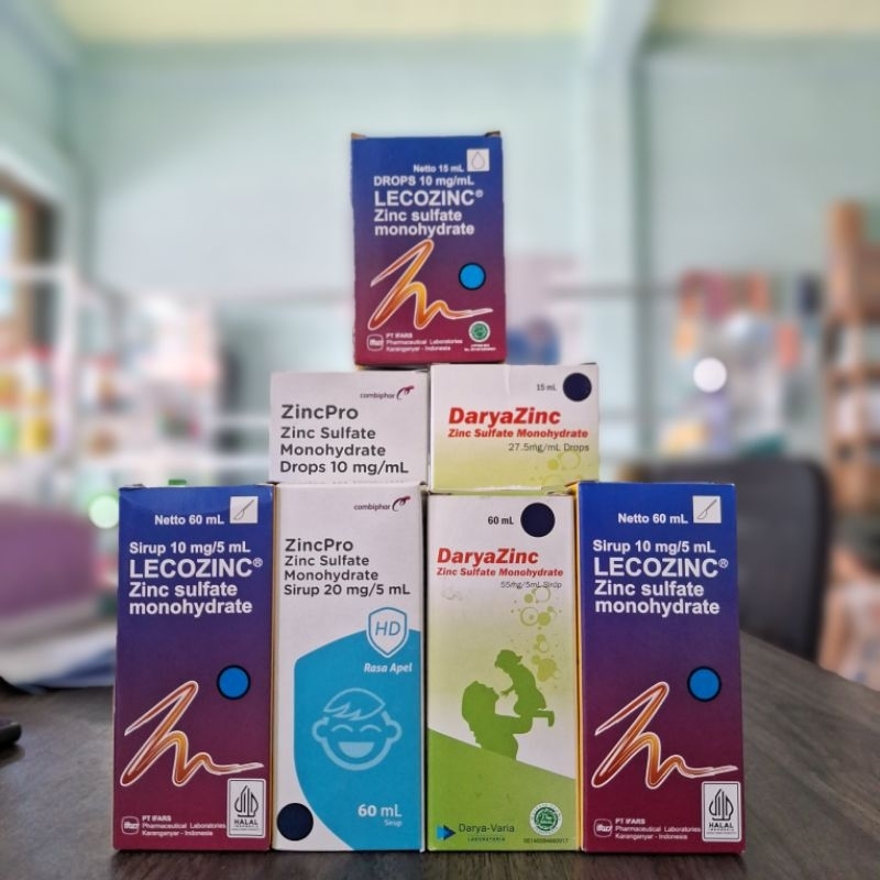 Obat Diare Bayi & Anak /DARYAZINC/ZINCPRO/LECOZINC/