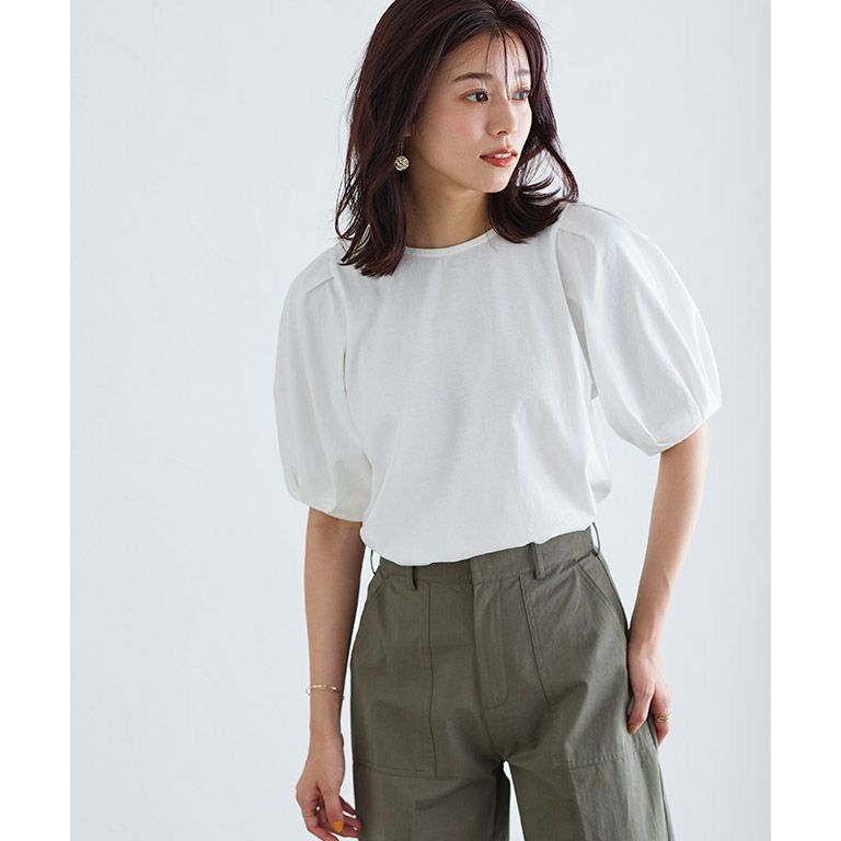 Uniqlo Puffy Sleeves Blouse