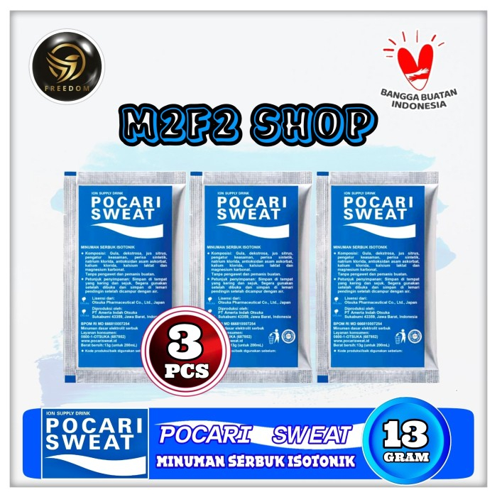 

Pocari Sweat Ion Supply Drink Minuman Serbuk Sachet - 13 gr (Kemasan 3 Pcs)