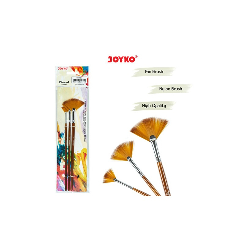 

Joyko Brush Kuas SET BR-10-3 / Cat Air Lukis Acrylic Murah Berkualitas