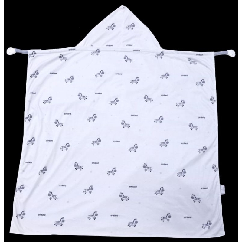 Omiland On The Go Baby Blanket Multifungsi Selimut Zebra Series &amp; Cow Series