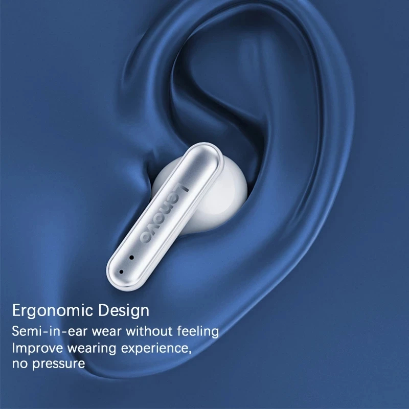 Earphone Lenovo thinkplus LP10 - TWS Wireless Bluetooth 5.2 Suara Jernih Anti Delay