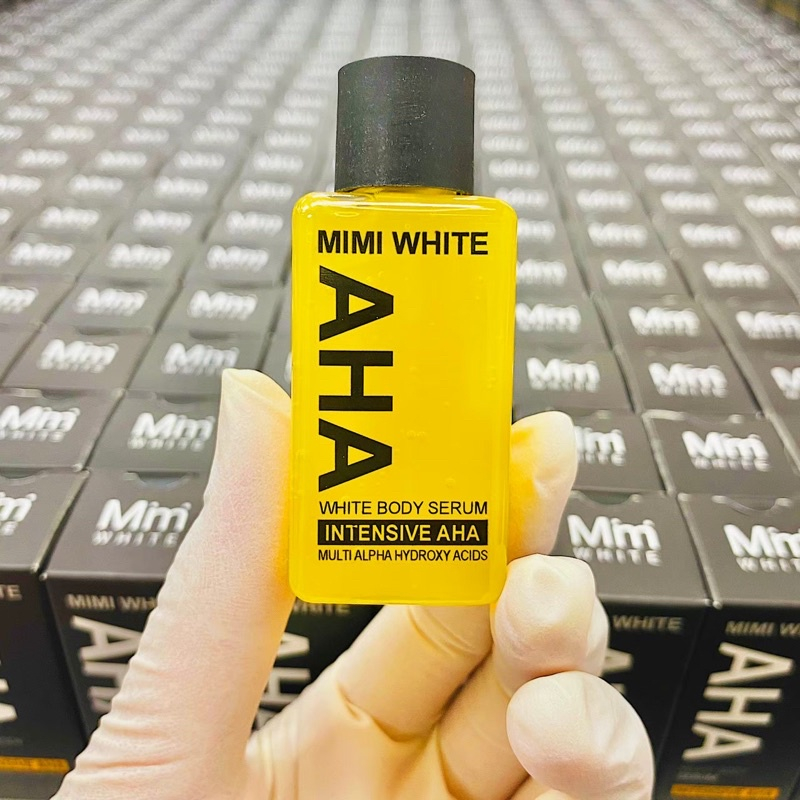 AHA Mimi white bright serum pemutih badan