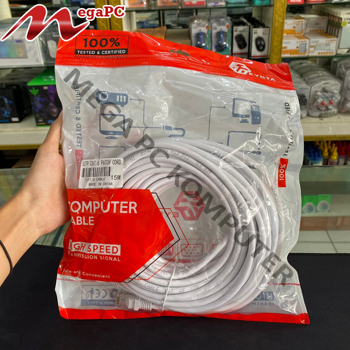 Kabel LAN Internet CAT 6E Siap Pakai