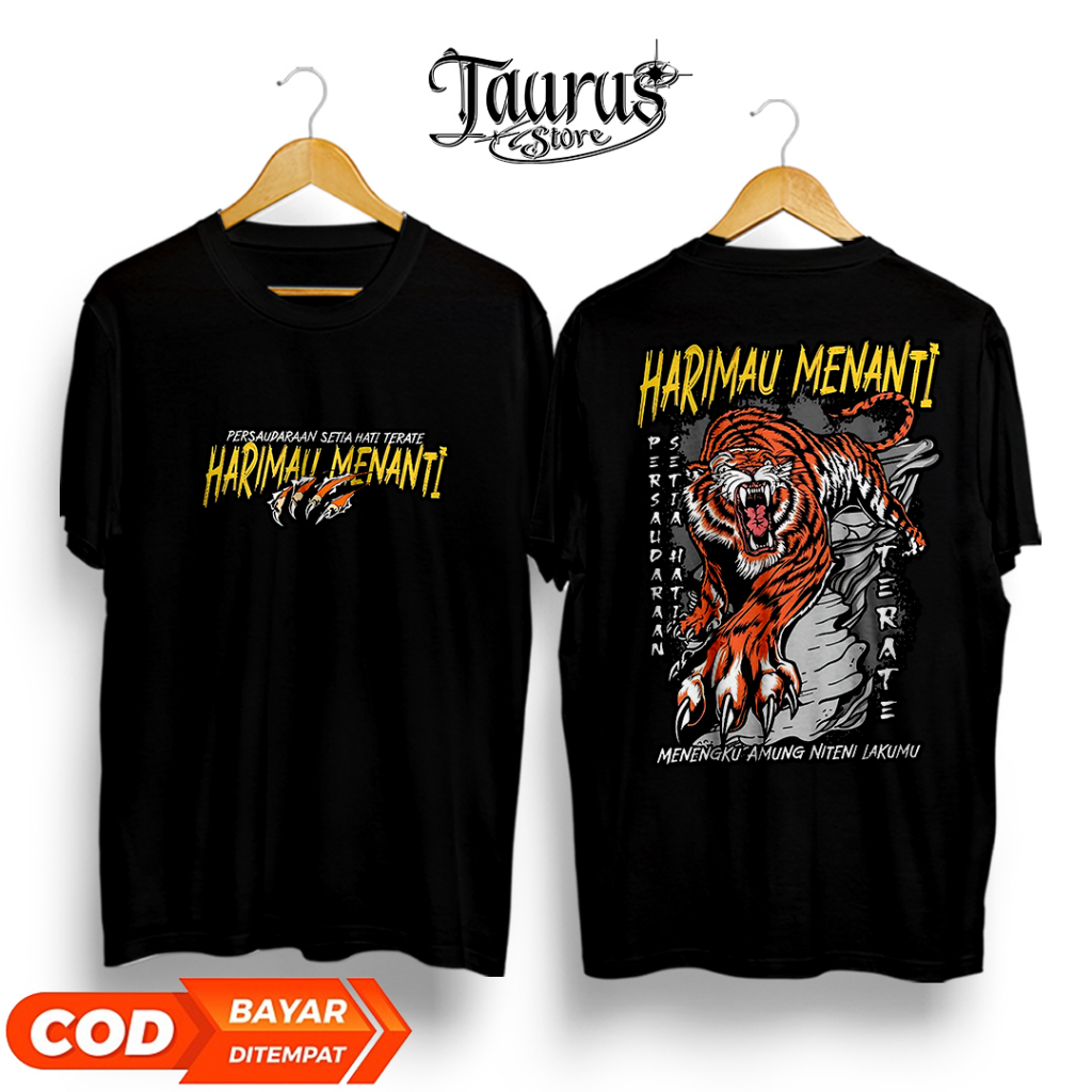 KAOS PSHT HARIMAU MENANTI - KAOS PSHT MURAH-KAOS TERATE-BAJU SH TERATE KAOS SH TERATE-KAOS SRIKANDI-