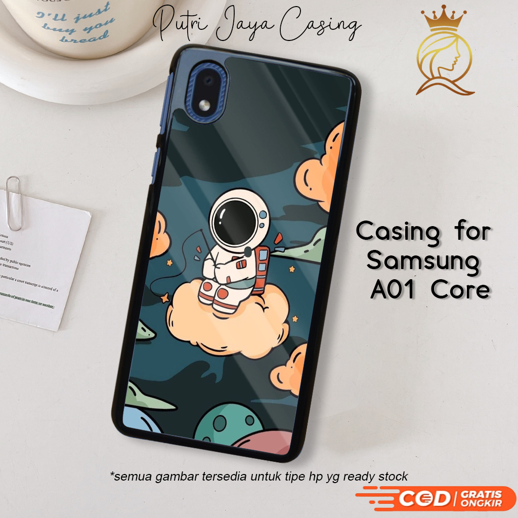 Case Hp Samsung A01 Core Casing Samsung A01 Core Motif ASTROCUTE Casing Terbaru Case Karakter Lucu K