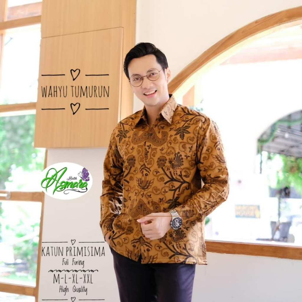 WAHYU TUMURUN ASMARA BATIKSOLOAMANAH LENGAN PANJANG PENDEK LAPIS FURING PREMIUM KATUN HALUS GIYANDRA BIRU MERAK KAMULYAN BRAMANTYO CIUNG BIRU KEMBANG PAGER BIRU MERAK KAMULYAN BIRU PLENJAK BIRU SANJAYA SASTRO BIRU KEMBANG ASMARA MAJALAYU KERIS EMAS