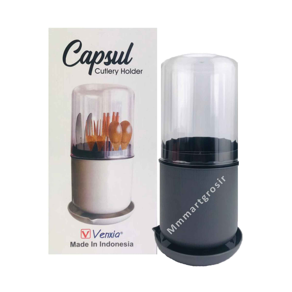 Capsul Venxia / Tempat Sendok &amp; Garpu / Tempat Sendok Serbaguna