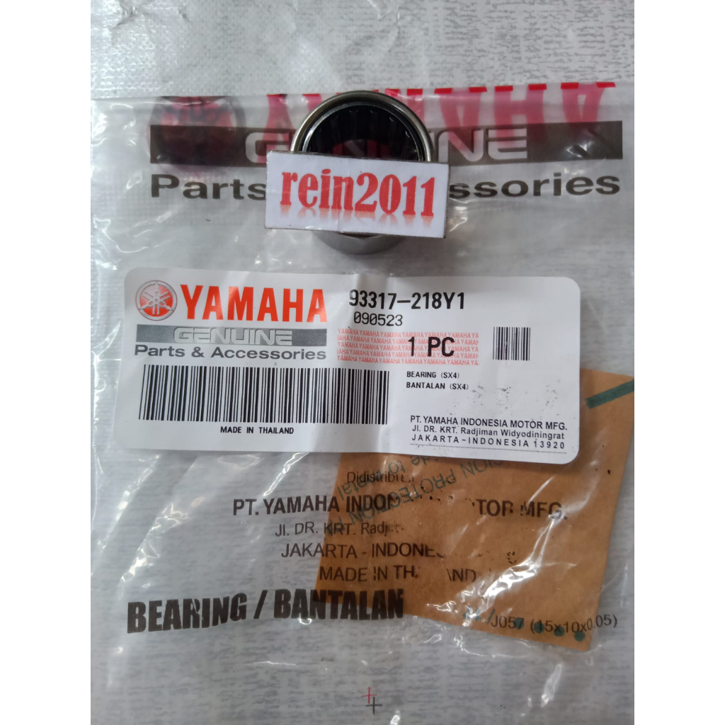 BEARING LAHER BAMBU ARM R15 V2 R15 V3 XABRE XSR 155 MT15 SCORPIO XSR 155 BYSON  VIXION R VIXION  ASLI ORI YAMAHA 93317 218Y1