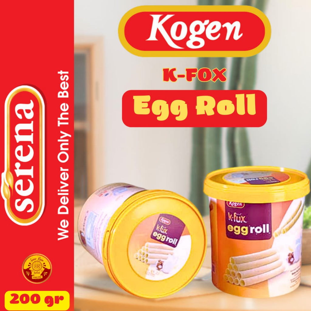 

Kogen K-Fox Butter Cookies 300gr | Kogen K-fox Egg Roll 200 gr | Kogen K-fox Wafer 250gr | Promo Terbatas !!!