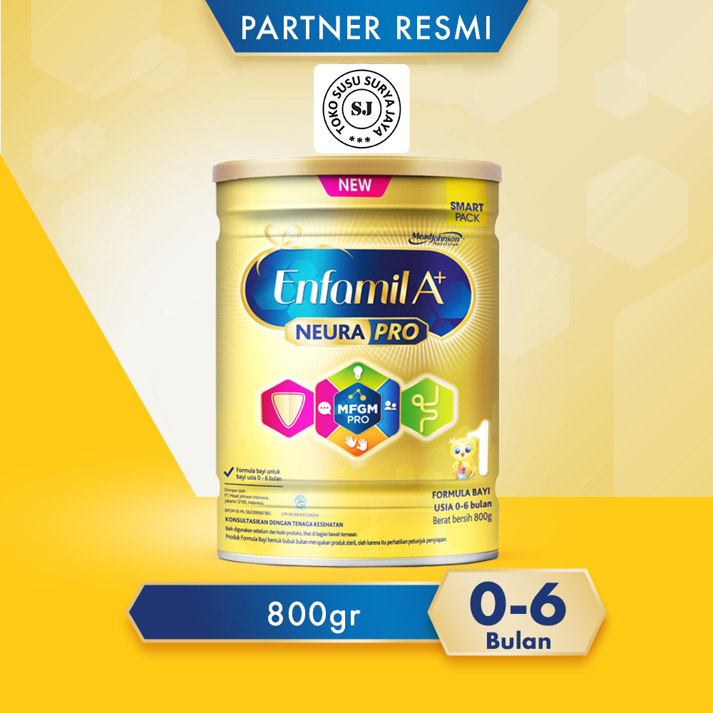 Enfamil A+ Tahap 1 kemasan 800 gr