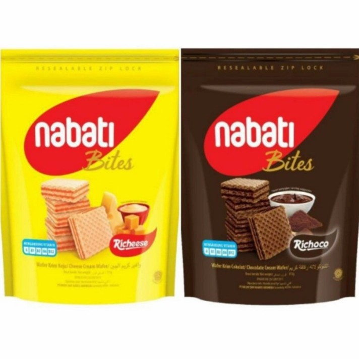 

Nabati Wf Pouch 112gr Keju/Coklat